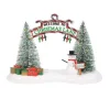 Department 56 A Festive Christmas Gate< Original Snow Village