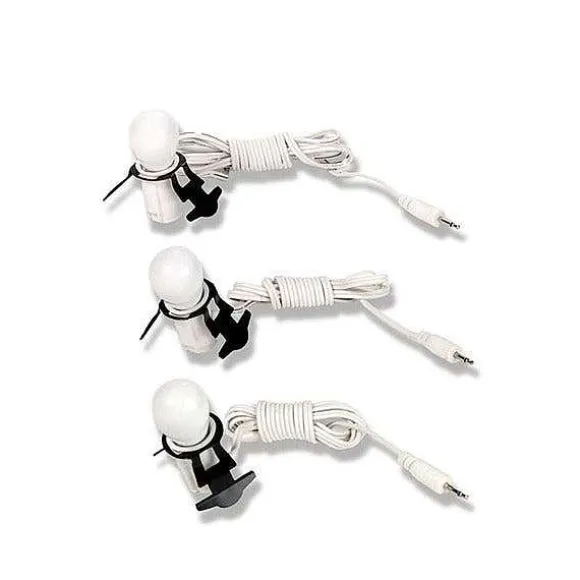 Department 56 Additional Building Light Cords, Set Of 3 (For 53500 Only) 3.5V Bulbs< Replacement Parts