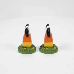 Department 56 Candy Corn Topiaries S/2< Disney Village