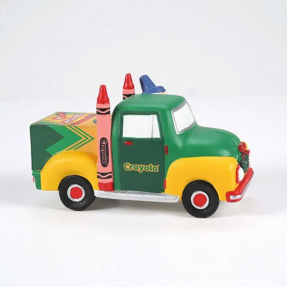Department 56 Crayola Delivery Service< North Pole Series