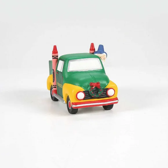 Department 56 Crayola Delivery Service< North Pole Series