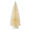 Department 56 Cream Tree With Snow Glitter< Christmas Basics