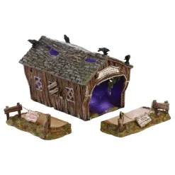 Department 56 Crow Creek Covered Bridge< Village Halloween Accessories