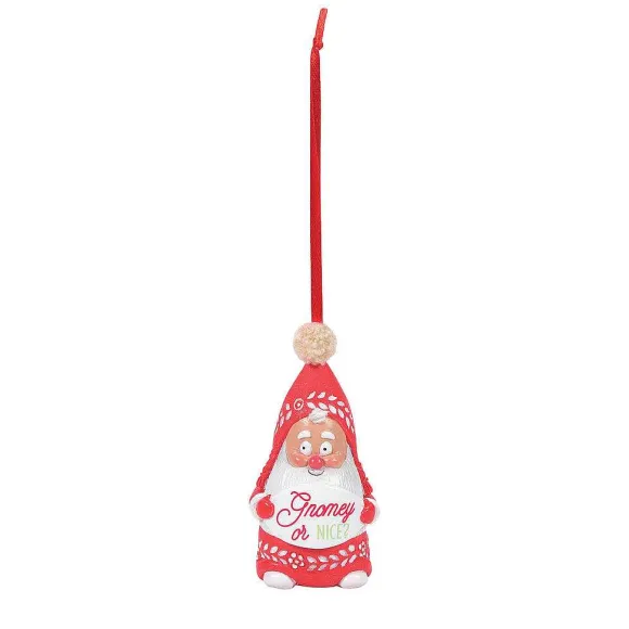Department 56 Gnomey Or Nice Ornament< Snowpinions