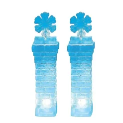 Department 56 Lit Ice Castle Corners< Village Accessories