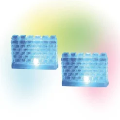 Department 56 Lit Ice Castle Walls< Village Accessories