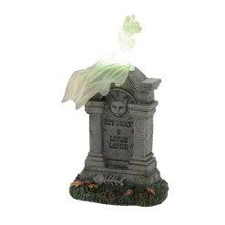 Department 56 Lit Kit E.Kat Tombstone< Village Halloween Accessories