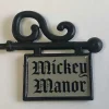 Department 56 Mickey Manor Sign< Replacement Parts