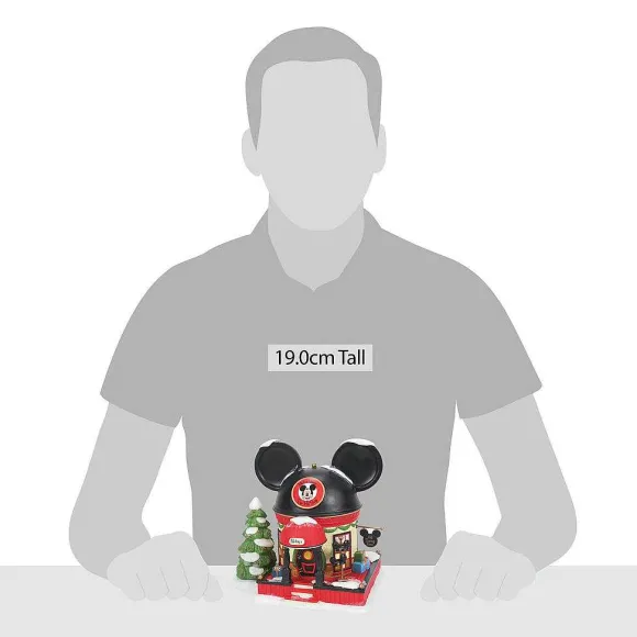 Department 56 Mickey Mouse Ear Hat Shop< Disney Village