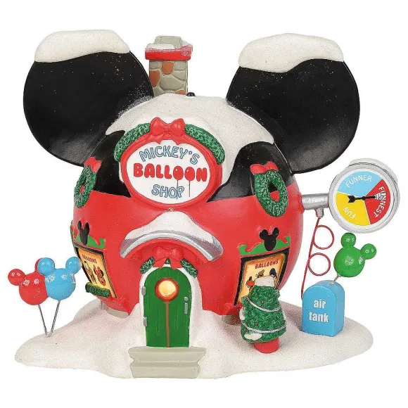 Department 56 Mickey's Balloon Inflators< Disney Village