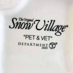 Department 56 Pet & Vet< Original Snow Village