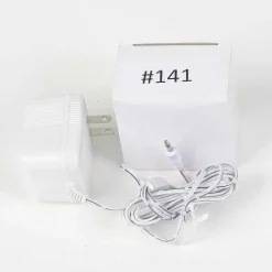 Department 56 Replacement Adapter 12V Ac 850Ma White Male Jack With Aux Clip< Replacement Parts