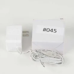 Department 56 Replacement Adapter 3V Dc 500Ma White Male Aux Clip< Replacement Parts