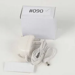 Department 56 Replacement Adapter 3V Dc 300Ma White Right Angle Female Jack< Replacement Parts