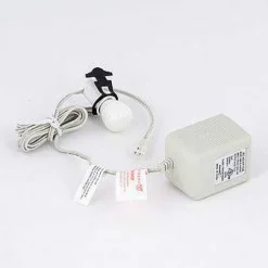 Department 56 Replacement Adapter 3V Dc 500Ma White W/Male Aux Clip And 56.53121 Bulb< Replacement Parts