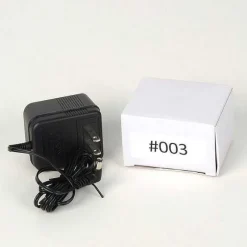 Department 56 Replacement Adapter 6V Dc 800Ma Right Angle Black Female Jack< Replacement Parts