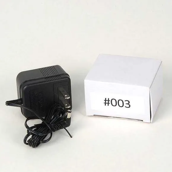 Department 56 Replacement Adapter 6V Dc 800Ma Right Angle Black Female Jack< Replacement Parts