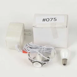 Department 56 Replacement Adapter 3V Dc 650Ma White Male Aux Clip< Replacement Parts