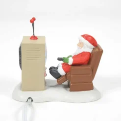 Department 56 Santa At The Man Cave< North Pole Series