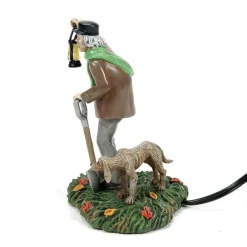 Department 56 Silas Crump & His Dog, Bones< Snow Village Halloween