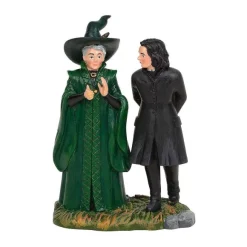 Department 56 Snape & Mcgonagall< Harry Potter Village