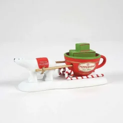 Department 56 Teacup Delivery Service< North Pole Series