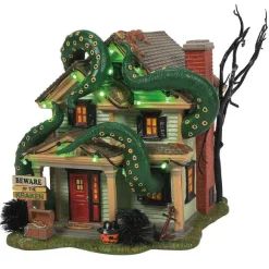 Department 56 The Kraken House< Snow Village Halloween