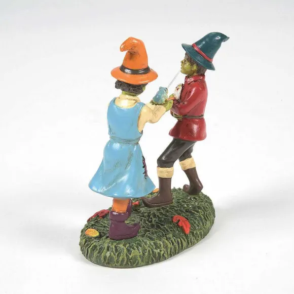 Department 56 The Squirting Frog Trick< Snow Village Halloween