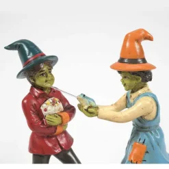 Department 56 The Squirting Frog Trick< Snow Village Halloween