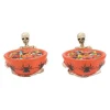 Department 56 Trick Or Dare Treat Bowls St/2< Village Halloween Accessories
