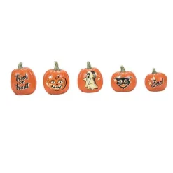 Department 56 Vintage Pumpkins St/5< Village Halloween Accessories