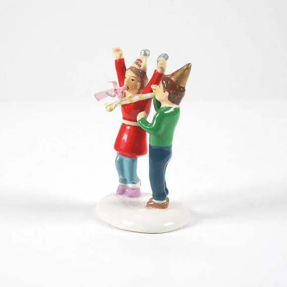 Department 56 We Made It Until Midnight< Original Snow Village