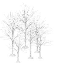 Department 56 Winter Birch< Village Accessories