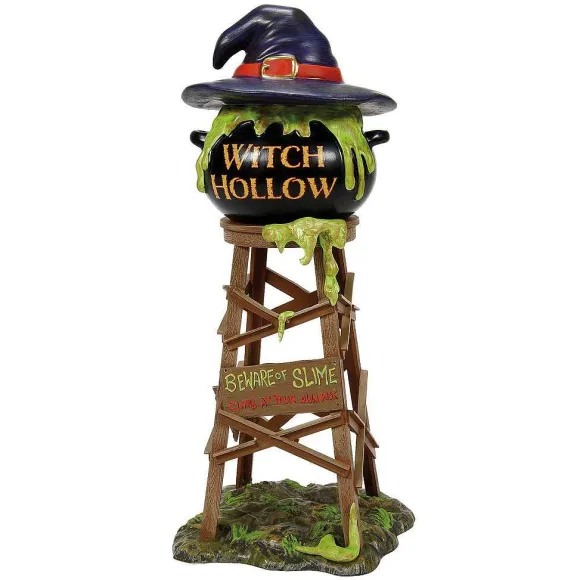 Department 56 Witch Hollow Watertower< Snow Village Halloween