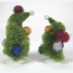 Department 56 Wonky Trees, Set Of 2< Grinch Villages